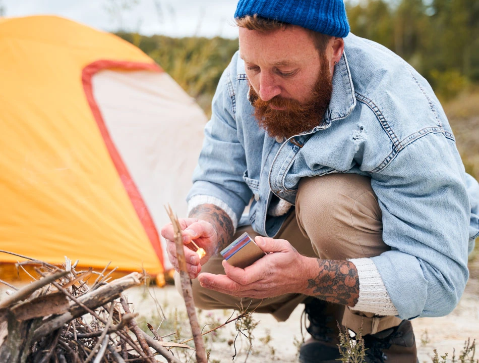How do brush fires start?