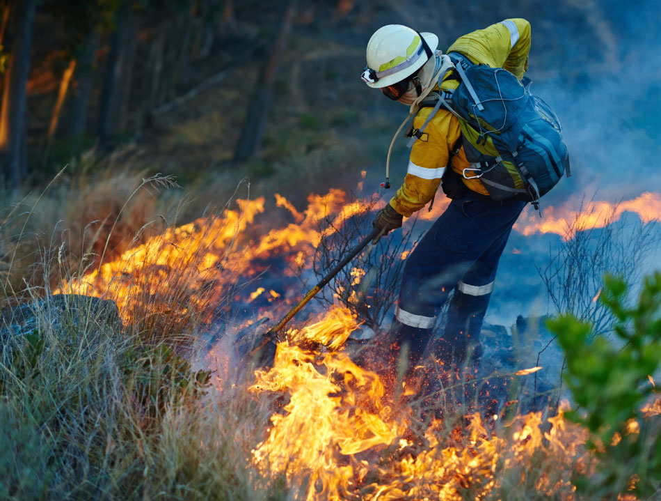 Getting help during active fires in Utah.