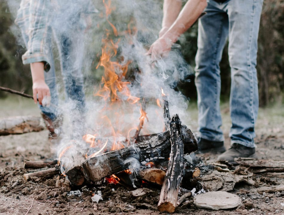 What causes wildfires in Idaho?