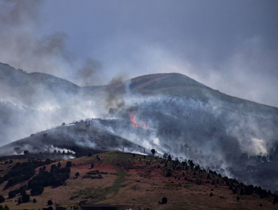 When is wildfire season in Idaho?