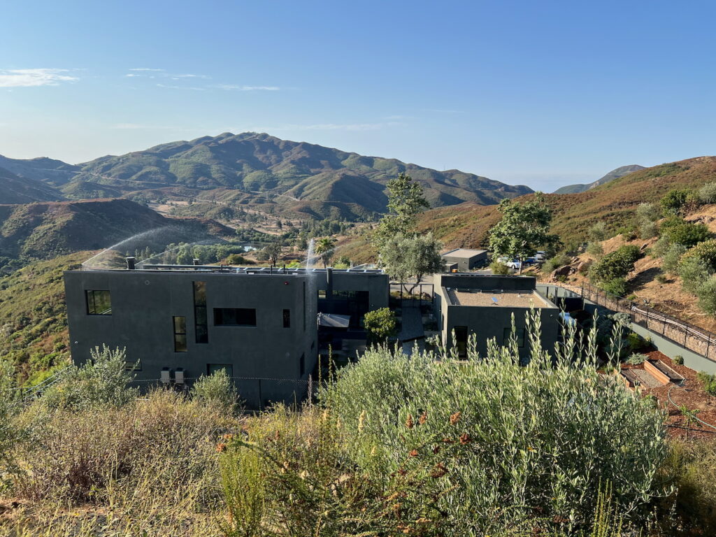 Los Angeles rebuild after wildfire with exterior fire sprinklers