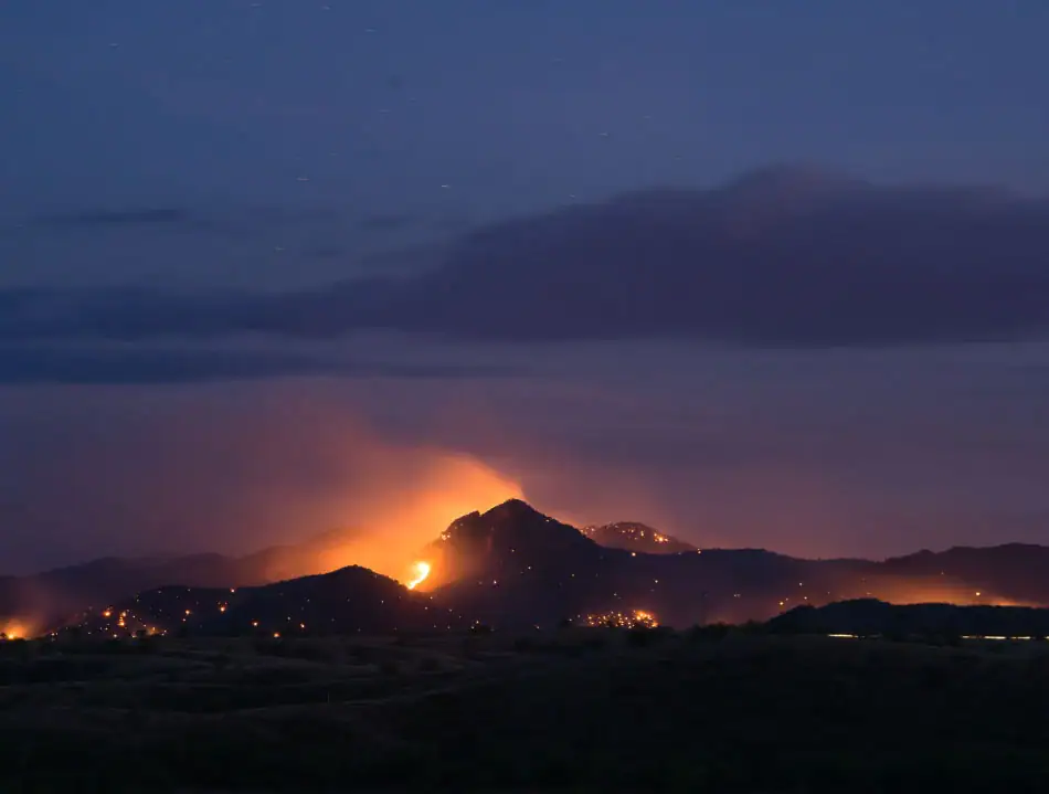 Arizona wildfire season.